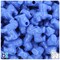 BeadTin Periwinkle Opaque 22mm Lion Plastic Pony Beads (24pcs)